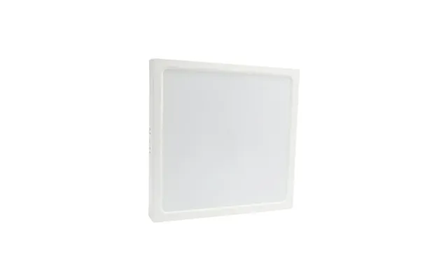 Spectrum 24w Led Loftslampe - 29 X 29cm, H 3,8cm, Hvid Kant, Inkl