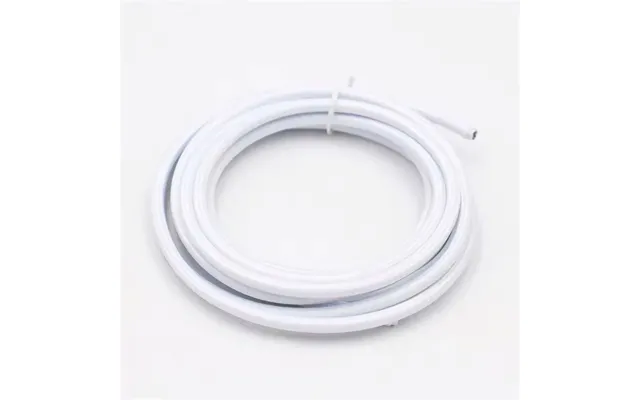 Stofledning 2x0.75 Mm , Tekstil - 5 Meter, 230v, Hvid