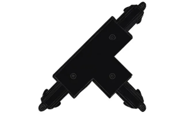 T-connector 3-ways F. Halo-track Sort
