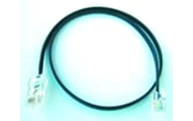 Telepatchkabel Hvid Rj11-rj11 10m