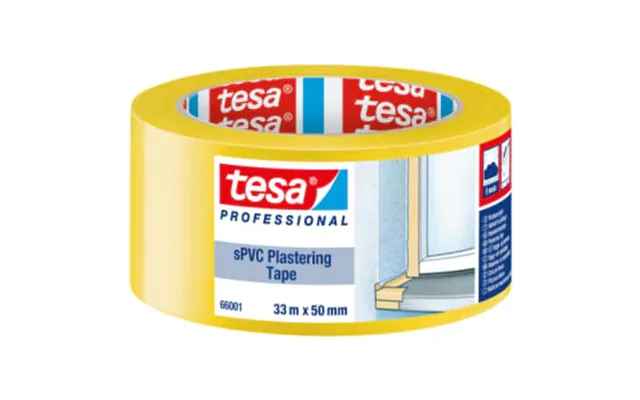 Tesa Afdækningstape 66001 50 Mm X 33 M - Gul