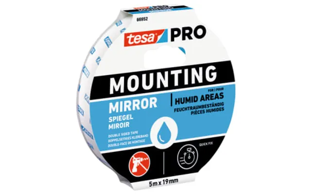 Tesa Monteringstape 66952 Pro Spejl 19 Mm X 1,5 M