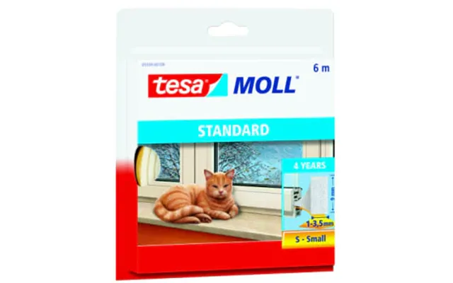 Tesamoll Standard I-profil 26mx9mmx4mm Hvid