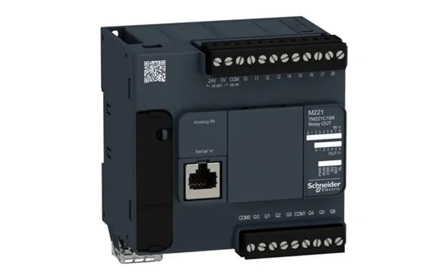 Tm221 Plc - Di9,ai2,do7 Relæ