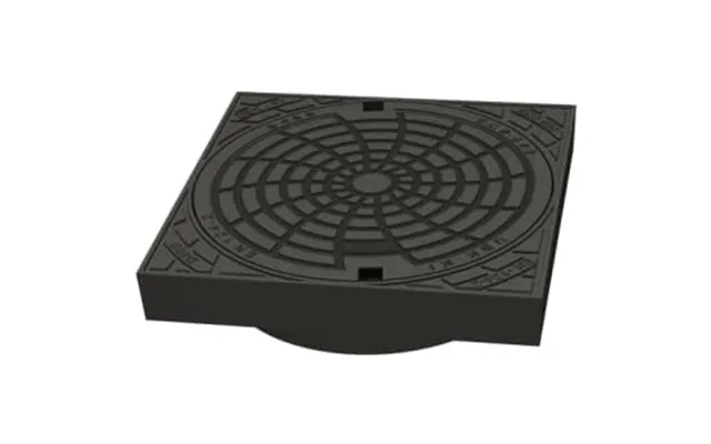 Ulefos 600 X 180 Mm Karm Dæksel M Lås - Firk.