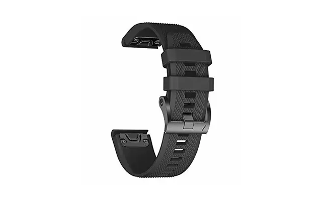 Urrem Til Garmin Fenix 8 7 6 5 935 - 22mm Silikone, Sort