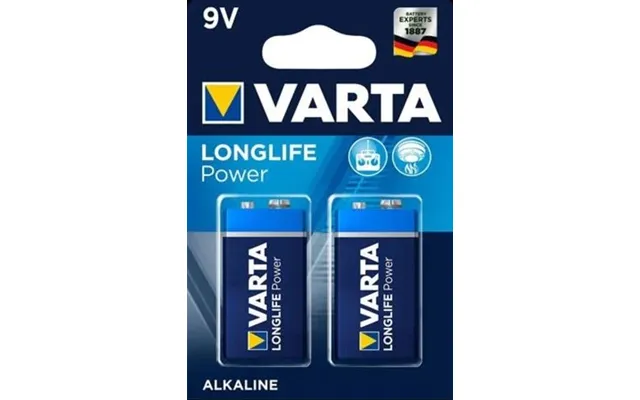 Varta Longlife Power 9v Alkaline.