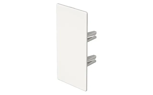 Wdk Endestykke 60x130 Mm Hvid Ral 9010