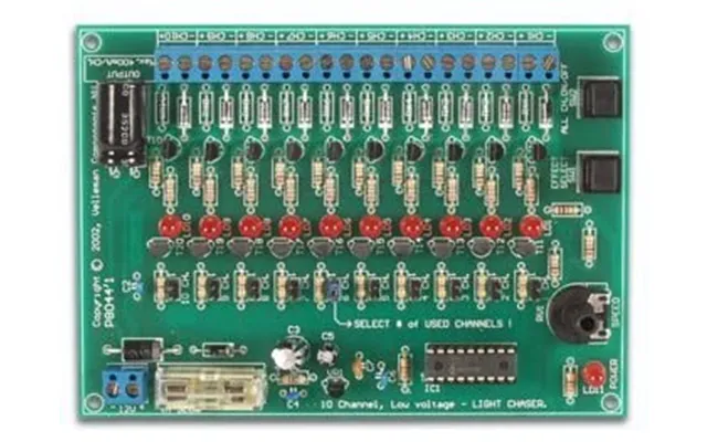 Wml120 - 10 Kanal 12vdc Lyseffekt Generator