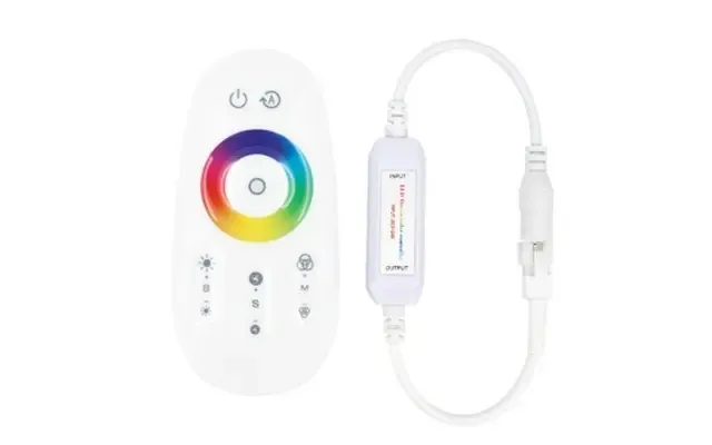 Rgbic Kontroller Med Fjernbetjening - Rf Trådløs, 12v 144w , 24v 288w