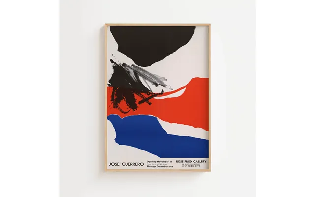 Abstract Colors José Guerrero Poster 50 X 70 Cm Ellens Postershop