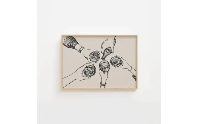 Bar Hands Poster 50 X 70 Cm Ellens Postershop