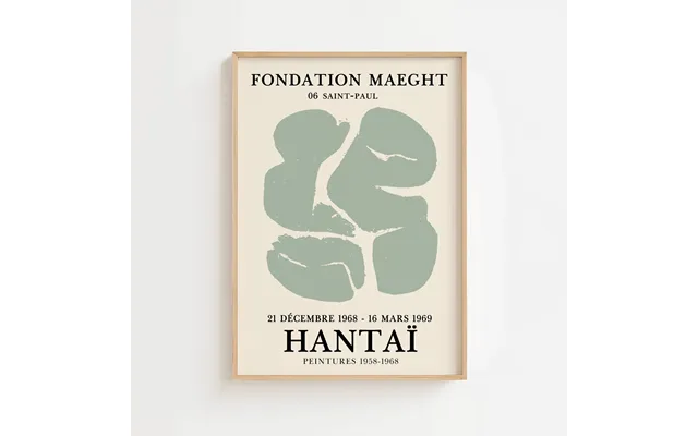 Hantai - Fondation Poster 100 X 140 Cm Ellens Postershop