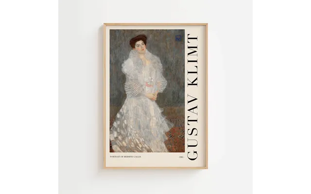 Hermine Gallia Gustav Klimt Poster 50 X 70 Cm Ellens Postershop