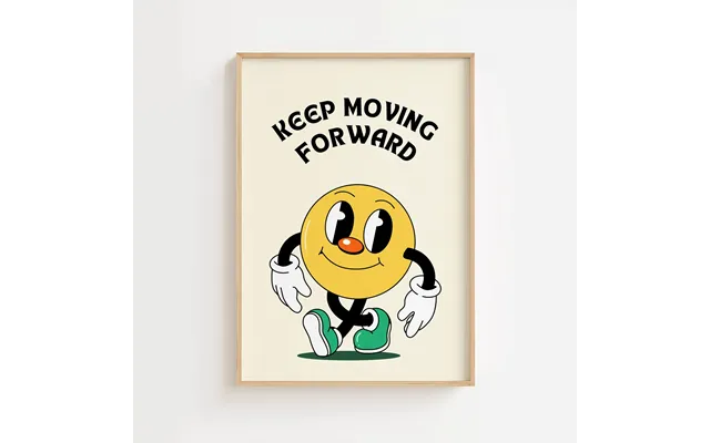Keep Walking Forward Poster 50 X 70 Cm Ellens Postershop