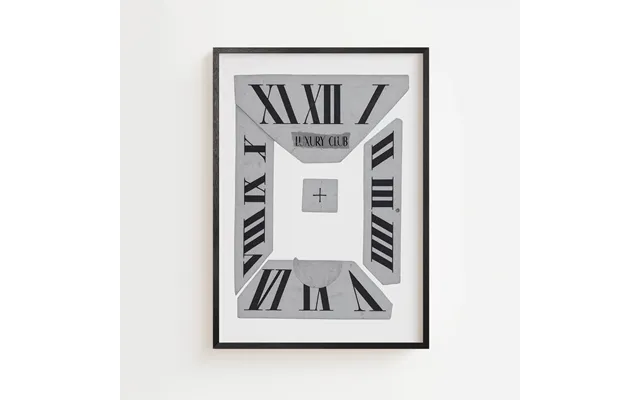 Luxury Club Clock Poster 21 X 29,7 Cm A4 Ellens Postershop