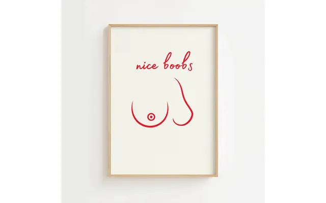 Nice Boobs Poster 21 X 29,7 Cm A4 Ellens Postershop product image