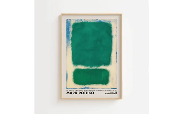 No.301 Mark Rothko Poster 21 X 29,7 Cm A4 Ellens Postershop