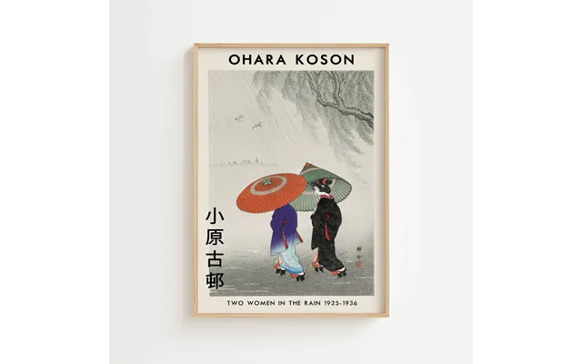 Ohara Koson Poster 100 X 140 Cm Ellens Postershop
