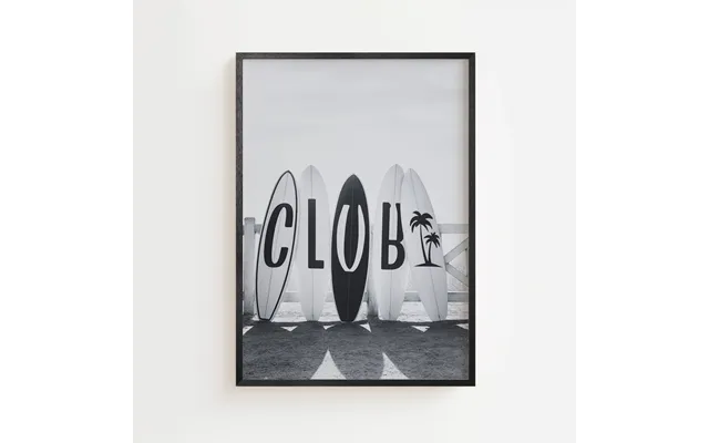 Surf Club Poster 100 X 140 Cm Ellens Postershop