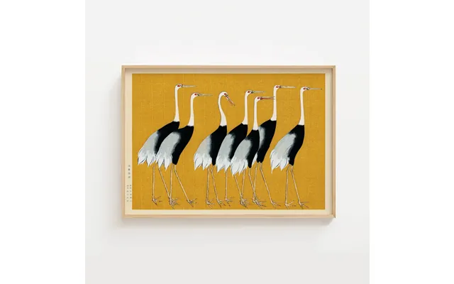 Syv Storke Poster 50 X 70 Cm Ellens Postershop