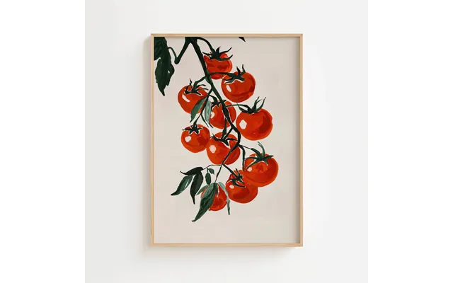Tomato Branch Poster 21 X 29,7 Cm A4 Ellens Postershop