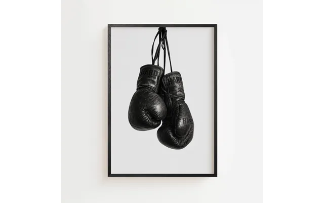 Vintage Boxing Gloves Poster 50 X 70 Cm Ellens Postershop