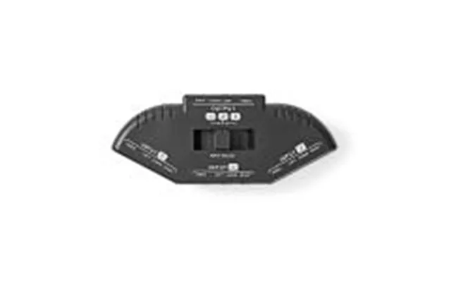 Composite Video Switch 3-port Tilslutninger Indgang 1x Composite Video Rwy Tilslutninger Udgang 3x Composite Video Rwy 1