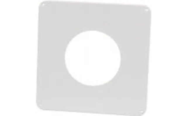 Dækplade Hvid - 200x200 Mm