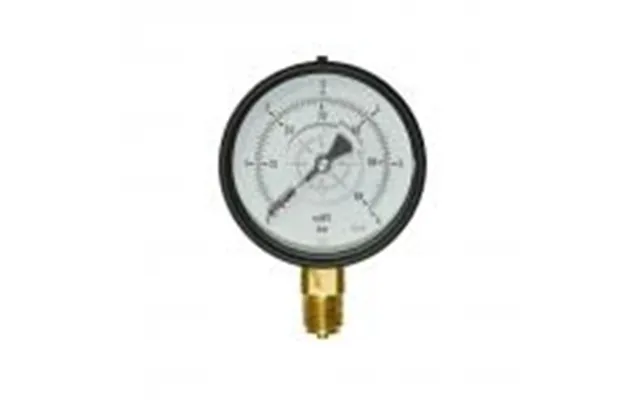 Differens Manometer 1 2xø100 0-6 Bar - Nedadrettet Studs