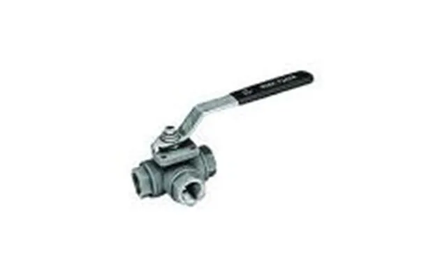 Ego 3-vejs Kugleventil 1.1 2'' T-boret Type 2057. Aisi 316