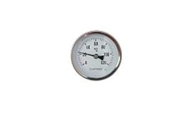 Erik Færgemann Termometer Ø100x100mm - 0-120c. Rustfrit Syrefast Stål