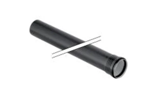 Geberit Silent Afløbsrør Pp 50x250mm 1mf Sort