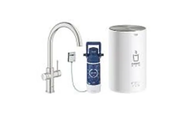 Grohe Red Ii Duo Køkkenarmatur Med C-tud. Str. M Med Rund Kedel Og Filter