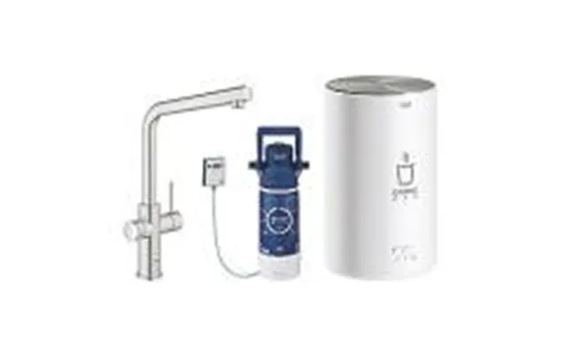 Grohe Red Ii Duo Køkkenarmatur Med L-tud. Str. M Med Rund Kedel Og Filter