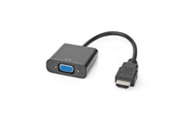 Hdmi Kabel Hdmi Stik Vga Hun 3.5 Mm Hun 3.5 Mm Hunstik 1080p Nikkelplateret 0