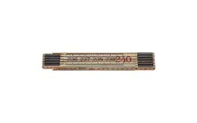 Hultafors Tommestok 2,4 M 12 Led Træ