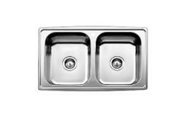 Intra Juvel Intra Horizon Dobbel Køkkenvask 815x510mm - Med Strainer