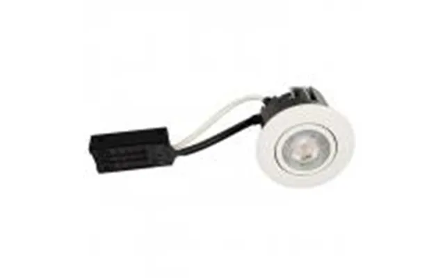 Luna Quick Install 230v Dæmpbar Flimmerfri Gu10 5w 2700k 370lm Ip44 Mat Hvid Rund