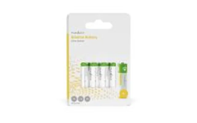 Nedis Alkaline Batteri Aa 1.5 V Dc 4-pakke