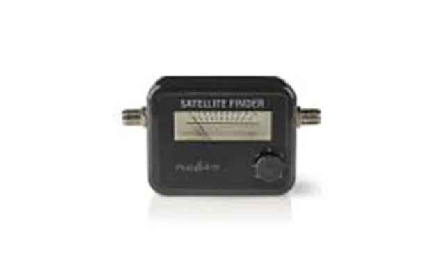 Nedis Satellit Signal Meter 950-2400 Mhz Input Følsomhed 83 Db Output Niveau 102 Dbuv Sort