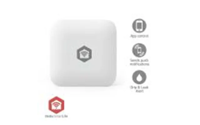 Nedis Smartlife Vandalarm Detektor Zigbee 3.0 Batteri . Batteritid 12 Måned Hvid