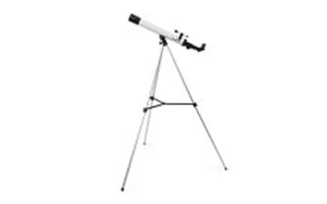 Nedis Teleskop Blænde 50 Mm Brændvidde 600 Mm Finderscope 5 X 24 Maksimal Arbejdshøjde 125 Cm Tripod Hvid Sort