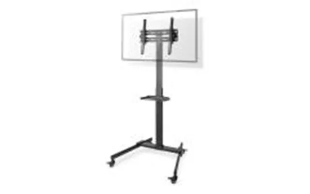 Nedis Tv Gulv Stand 32 - 55 Maksimal Vægt 35 Kg Premium Kolonne Design Justerbare Forudfastsatte Højder Snap-lock Stål S