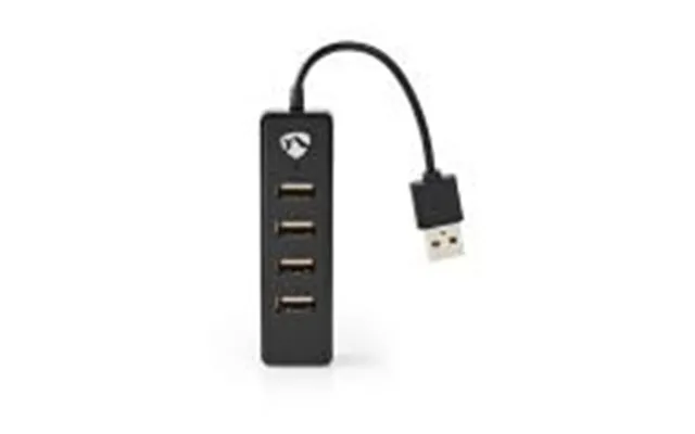 Nedis Usb-hub 4 Porte Usb 2.0 Sort