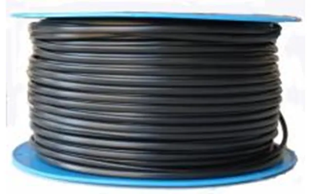 Nkt Pkl 2x0,75 Flad Lampeledning I Sort - H03vvh2-f