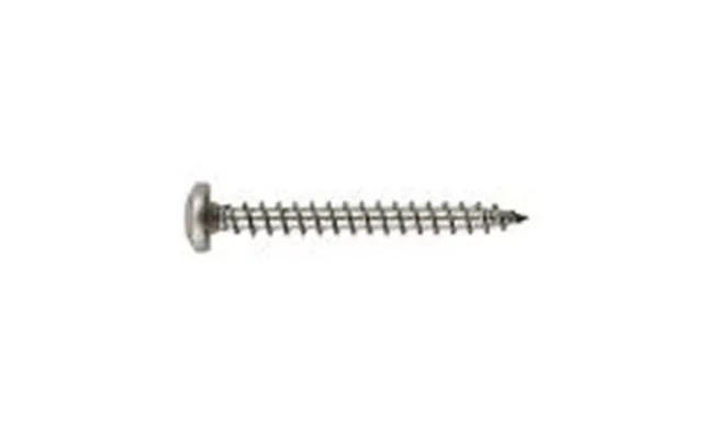 Nkt Universalskrue 4,0x30mm Tx20, Panhoved, Groft Trægev. Spun, Rustfri A4 - 200stk