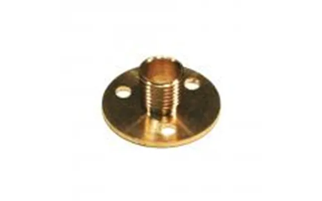 Pladenippel M10 Ø25x10mm Messing