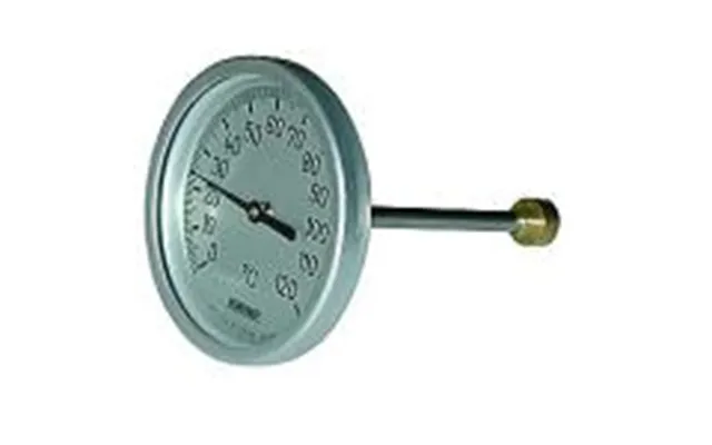 Rüeger Tch Termometer 65x50 Mm. Rustfrit Stål. 0-120 C