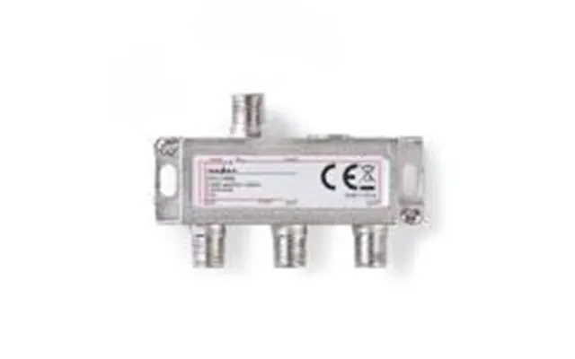 Satellit Splitter 5 - 2400 Mhz 10.5 Db Antal Input 1 Antal Output 3 Impedans 75 Ohm Zinc Sølv